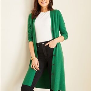 Long Ann Taylor boyfriend cardigan